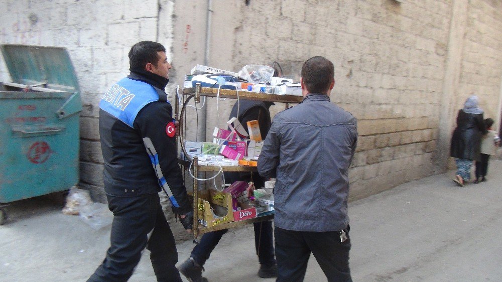 Gaziantep’te Suriyelinin İşlettiği Kaçak Eczaneye Baskın