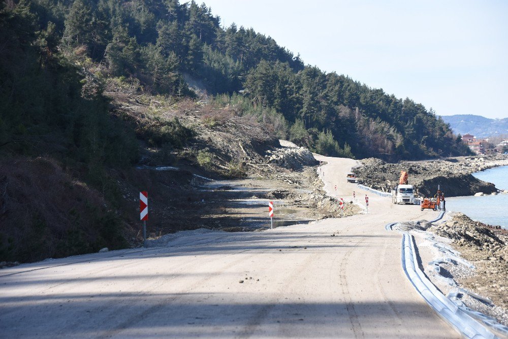 Sinop-ayancık Yolu Ulaşıma Açıldı