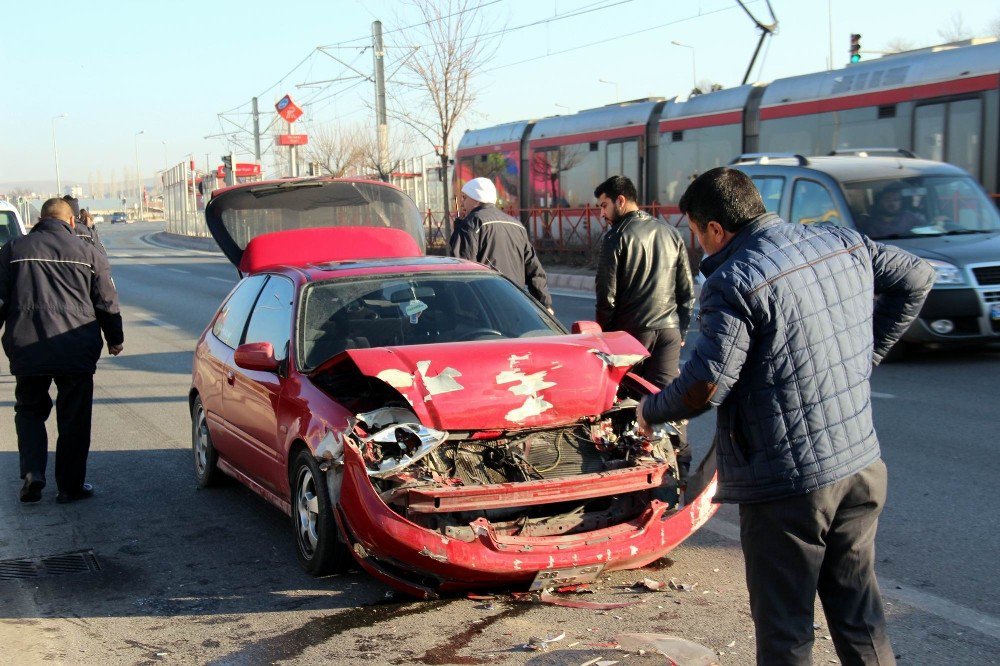 Kayseri’de Trafik Kazası: 1 Yaralı