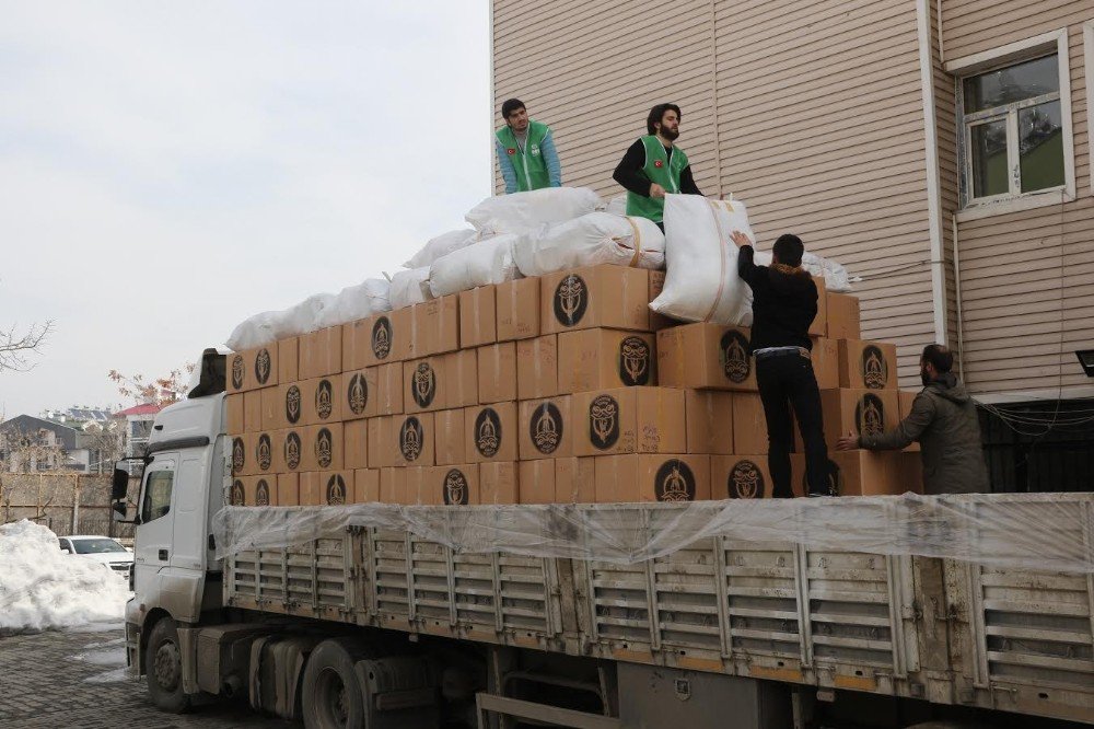 Bingöl’den Halep’e Yardım