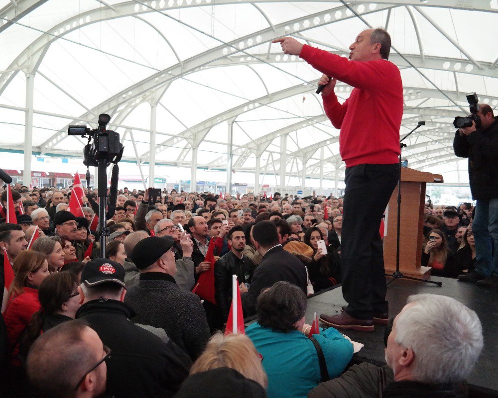 Muharrem İnce Nilüferlilere Seslendi