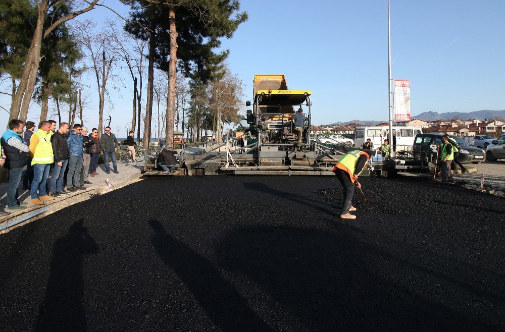 Ordu’da Asfalt Çalışması Hız Kesmiyor