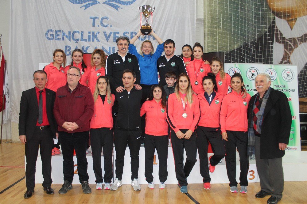 U23 Türkiye Bayanlar Güreş Şampiyonası’na Altınova Damga Vurdu