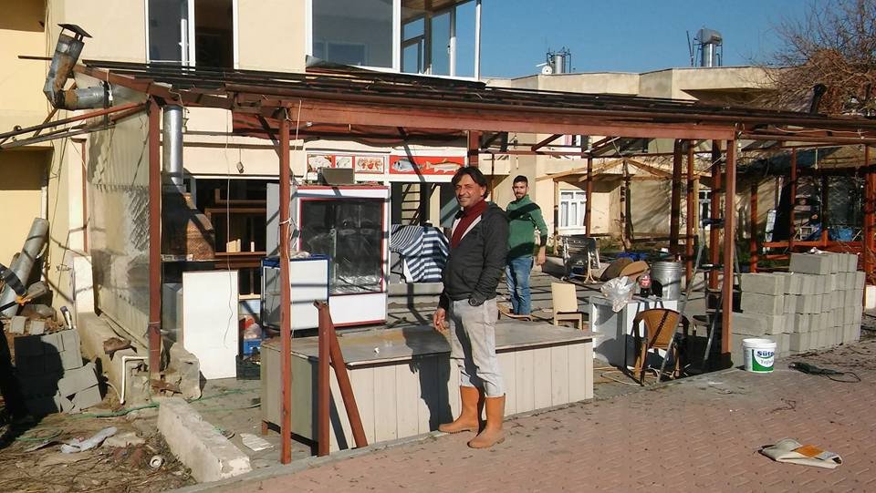 Antalya’da İş Yeri Yangını