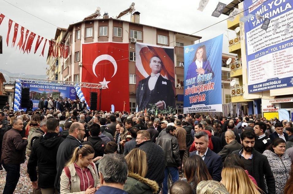 Karacasu’da Temel Atan Başkan Çerçioğlu Müjdeyi Verdi