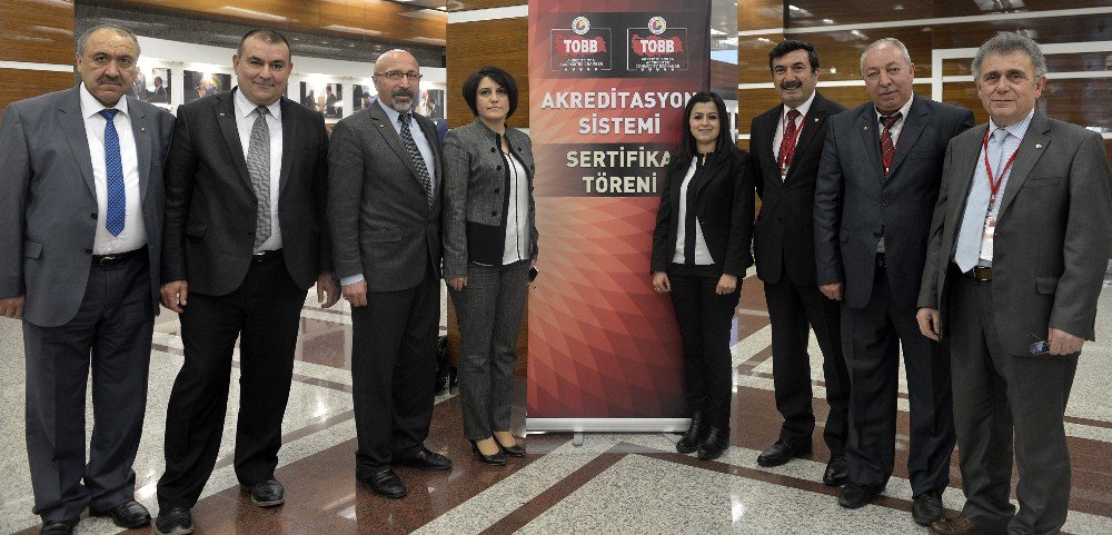 Çorum Ticaret Borsası ’5 Yıldız’ Seviyesinde Akreditasyon Belgesi Aldı