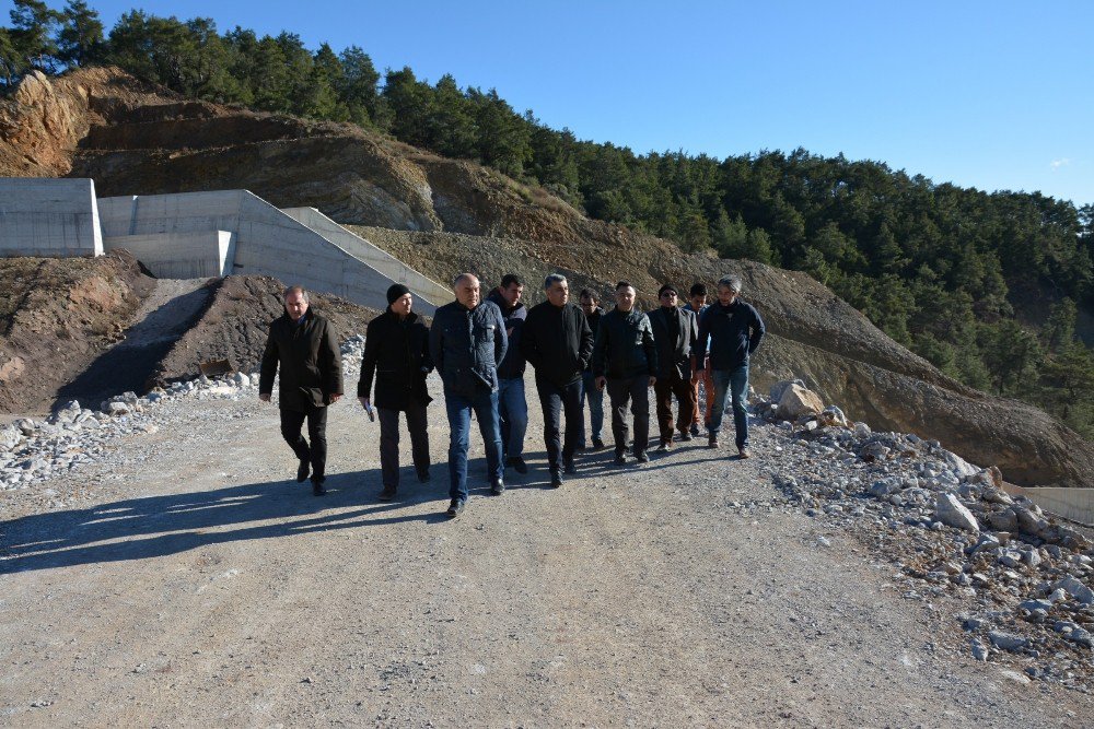 Coşkun, Aksu Karaöz Çepeli Barajı İncelendi