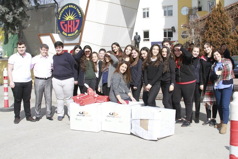 Gaziantep Kolej Vakfı Öğrencilerinden Örnek Proje