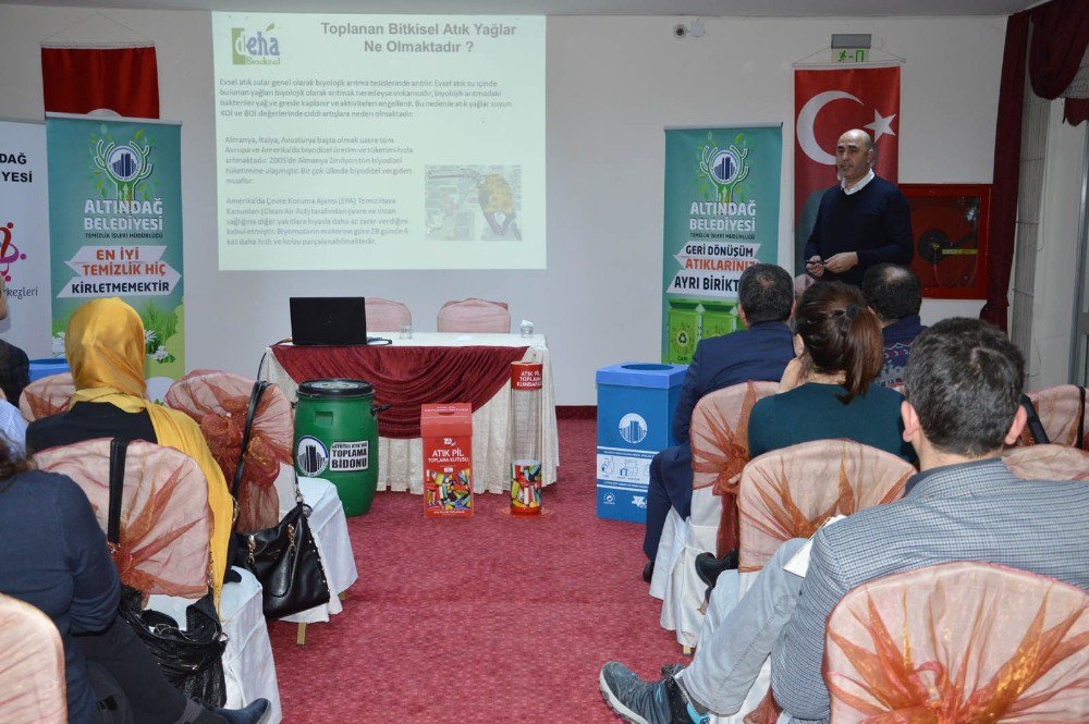 Altındağ Belediyesinden Temizlik Semineri