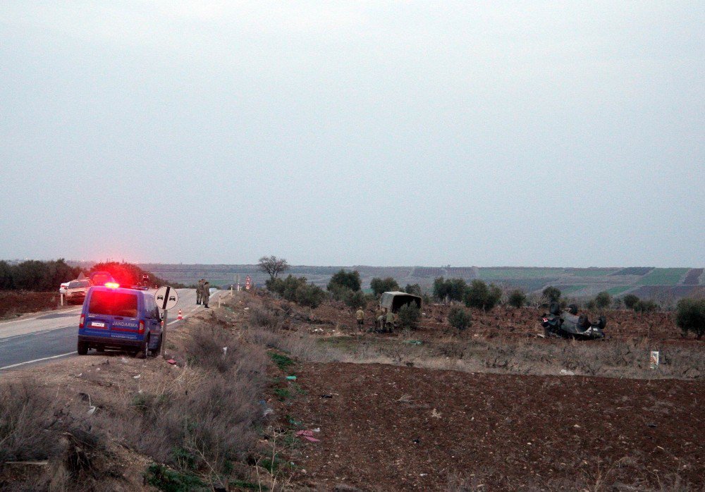 Zırhlı Kobra Aracı Devrildi: 3 Asker Yaralı