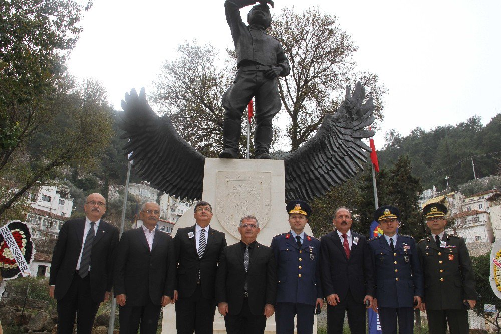 Şehit Fethi Bey Ölümünün 103. Yılında Fethiye’de Anıldı