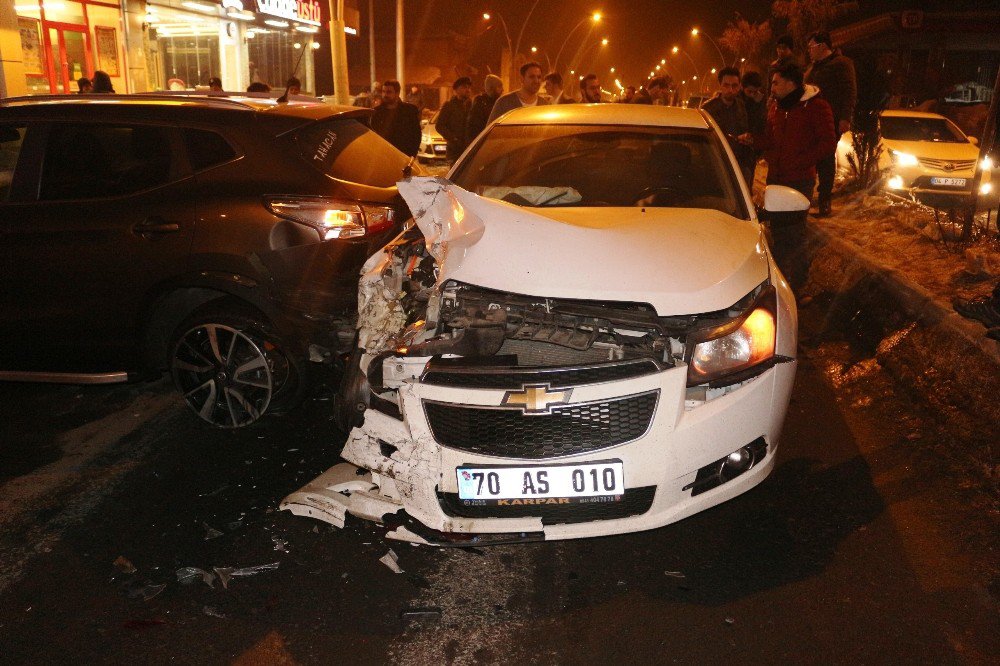 Ağrı’da Zincirleme Trafik Kazası