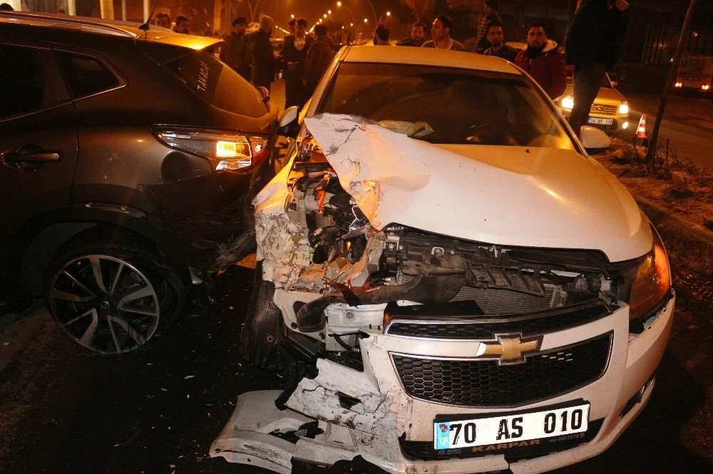 Ağrı’da Zincirleme Trafik Kazası