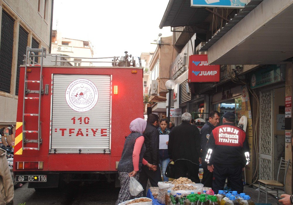 Etüt Merkezinde Çıkan Yangında Korku Dolu Anlar Yaşandı