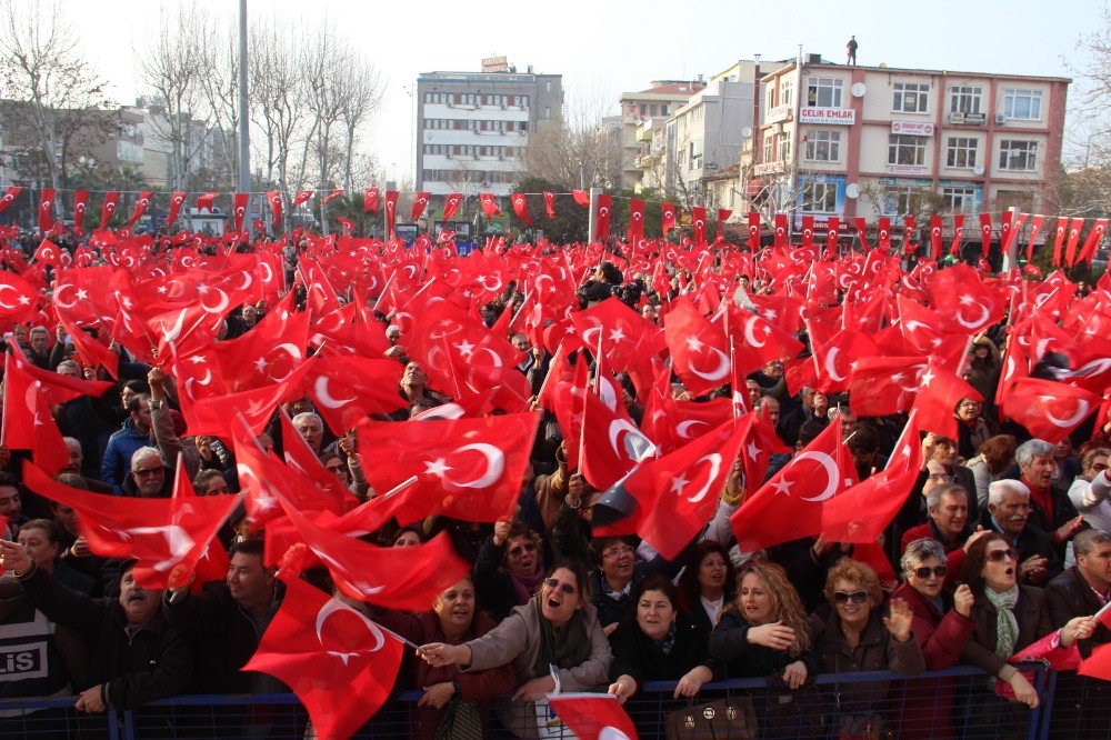 Chp’li İnce Çanakkale’de Mitinge Katıldı