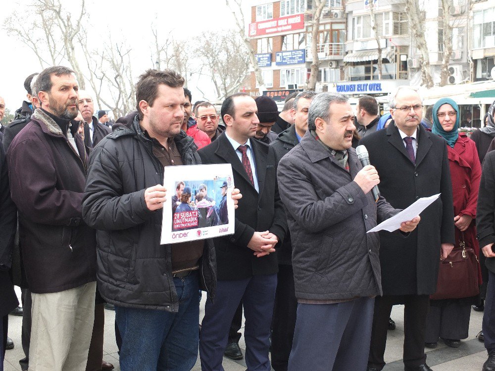 28 Şubat’ı Protesto Ettiler