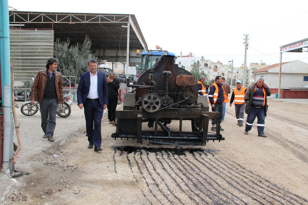 Silifke Sanayi Yolları Sıcak Asfaltla Buluşuyor