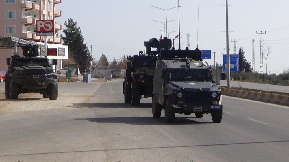 Sınır Ötesine Polis Ve Zırhlı Araç Takviyesi