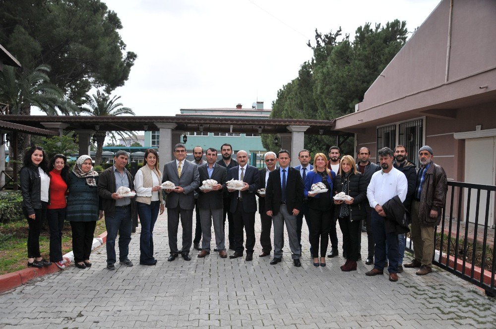 İstiridye Mantarı Yetiştiriciliği Kursunda İlk Hasat Yapıldı