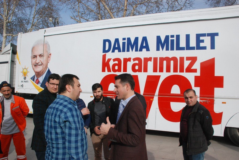 Tokat’ta Başbakan Mitingi Hazırlıkları