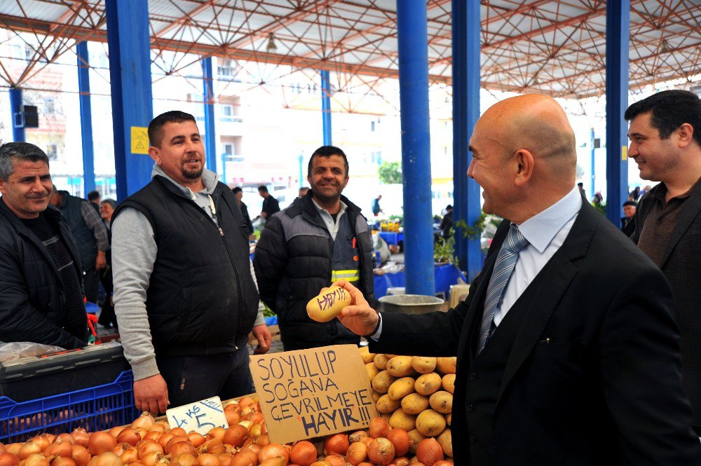 Pazardaki Fiyat Kartonlarında ’Hayır’ Mizahı