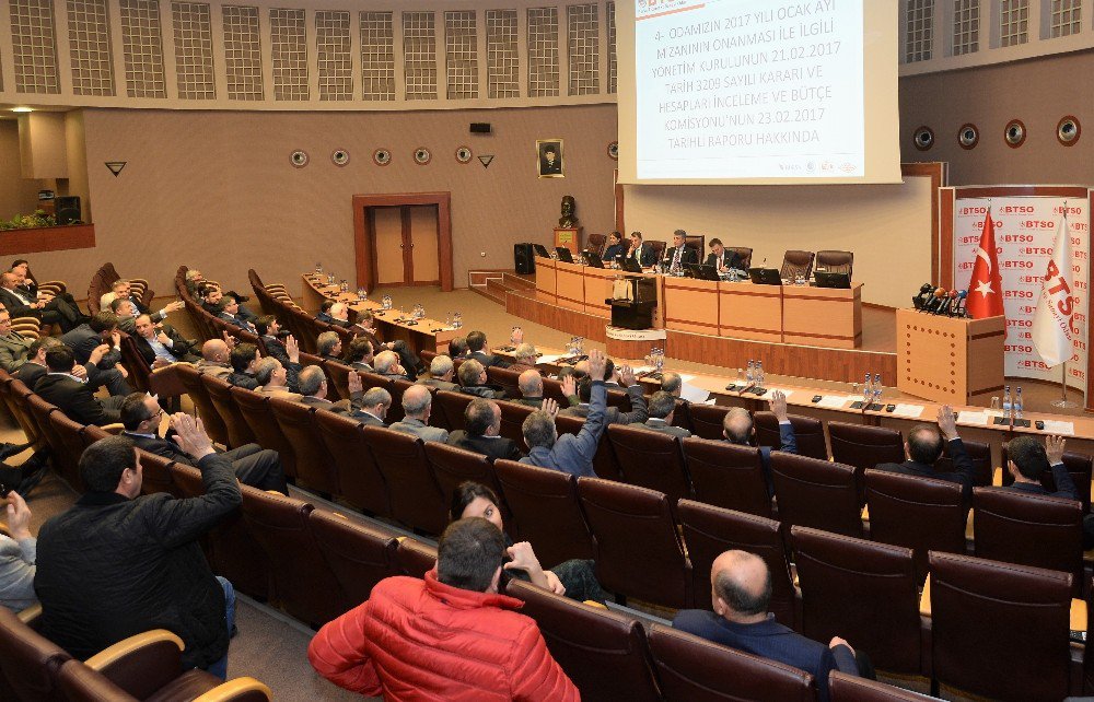 Btso Yönetim Kurulu Başkanı İbrahim Burkay: