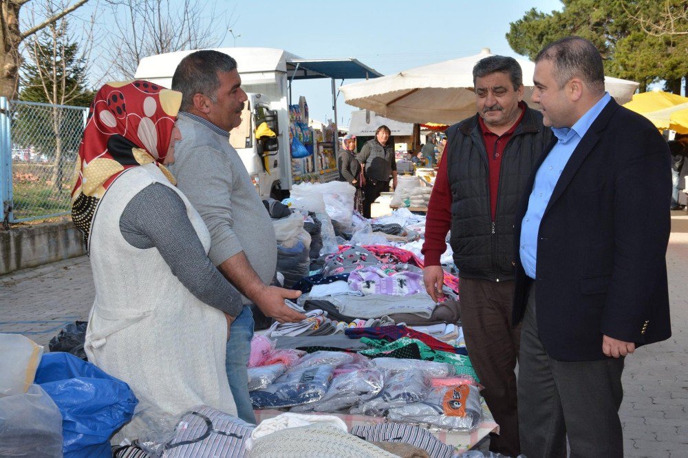 Görele Belediye Başkanı Erener, Pazar Yerini Gezdi