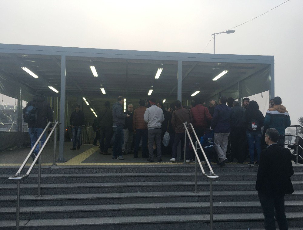 Marmaray’da Sis Yoğunluğu