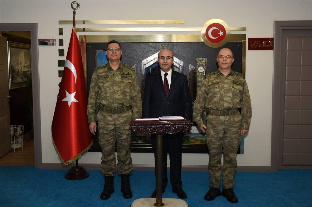 Jandarma Genel Komutan Yardımcısı Korgeneral İbrahim Yaşar’dan Vali Demirtaş’a Ziyaret