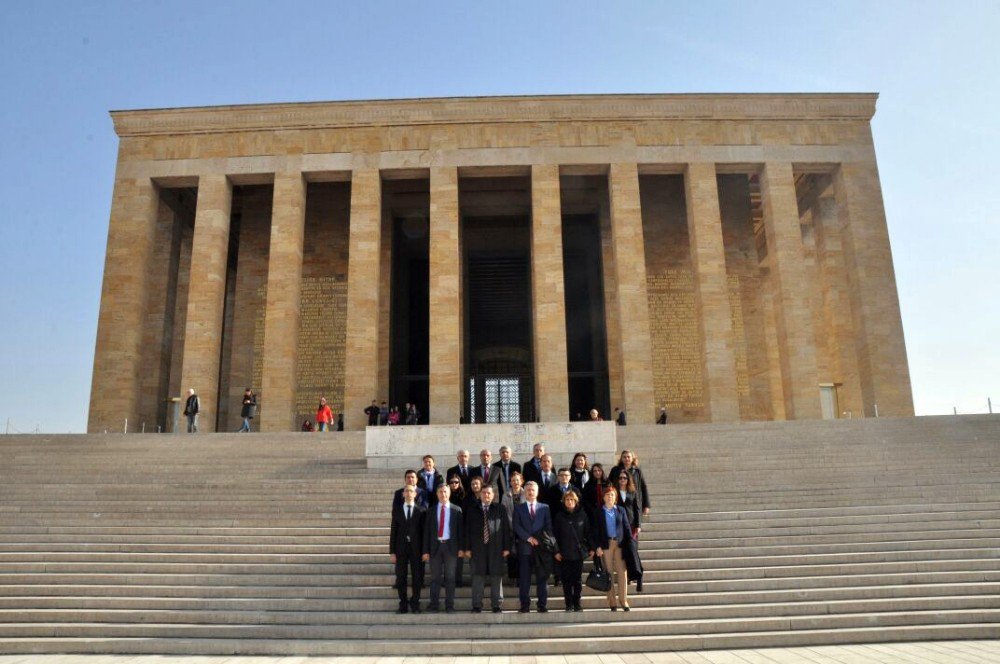 Sivil Savunma Uzmanlarından Anıtkabir’e Ziyaret