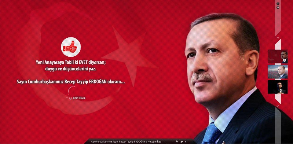Yalnızım Diyen Cumhurbaşkanı Erdoğan İçin Web Sitesi Kurdular