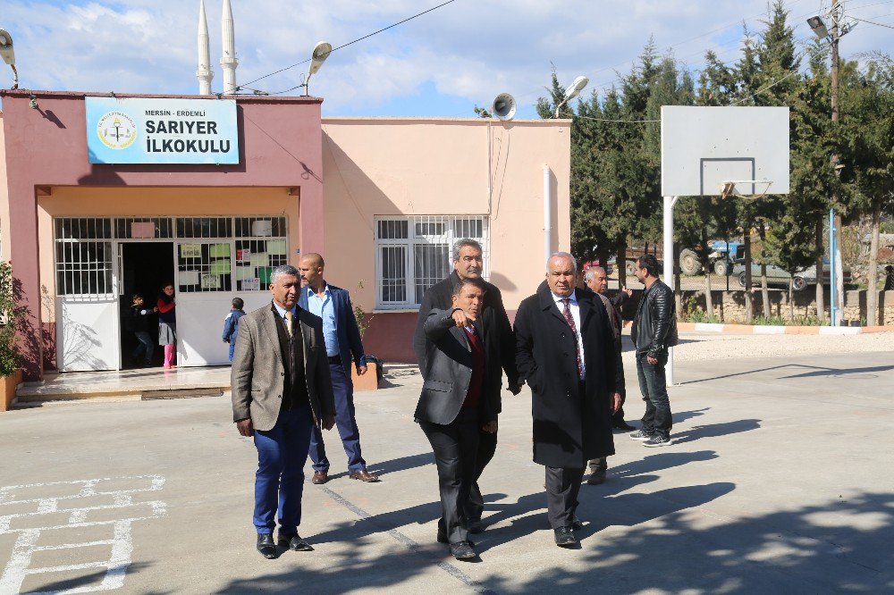 Erdemli Belediyesinden Eğitim Kurumlarına Hizmet Desteği