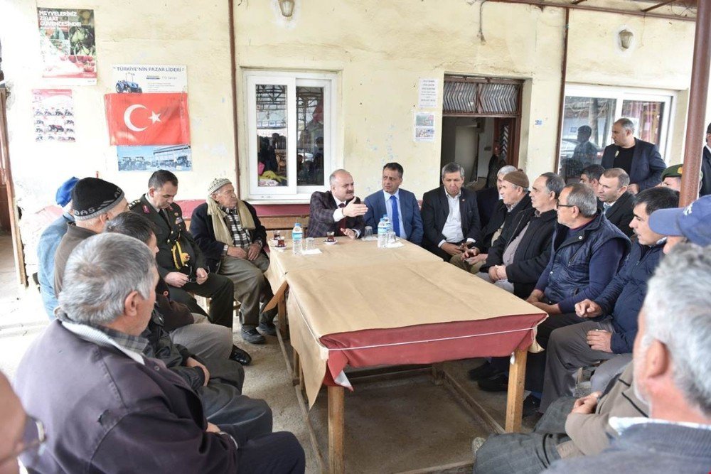 Vali Çakacak, Güzelyayla Mahallesi’nde Vatandaşlarla Buluştu