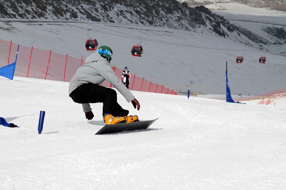 Dünyanın En İyi Snowboardcuları Erciyes’in Pistlerine Çıktı