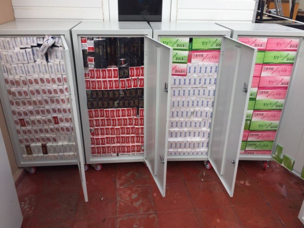 Kamyondaki Zulada 41 Bin 280 Paket Kaçak Sigara Ele Geçirildi