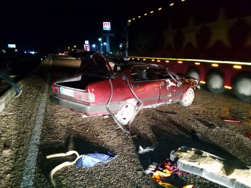 -Antalya’da Trafik Kazası: 1 Ölü