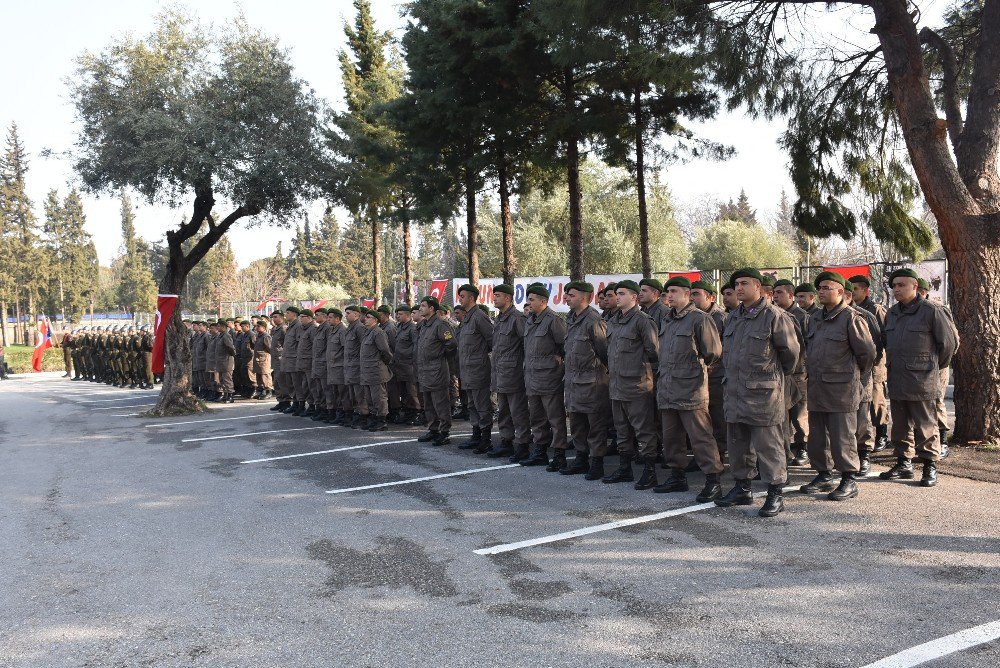Manisa’da Kısa Dönem Jandarma Erler Yemin Etti