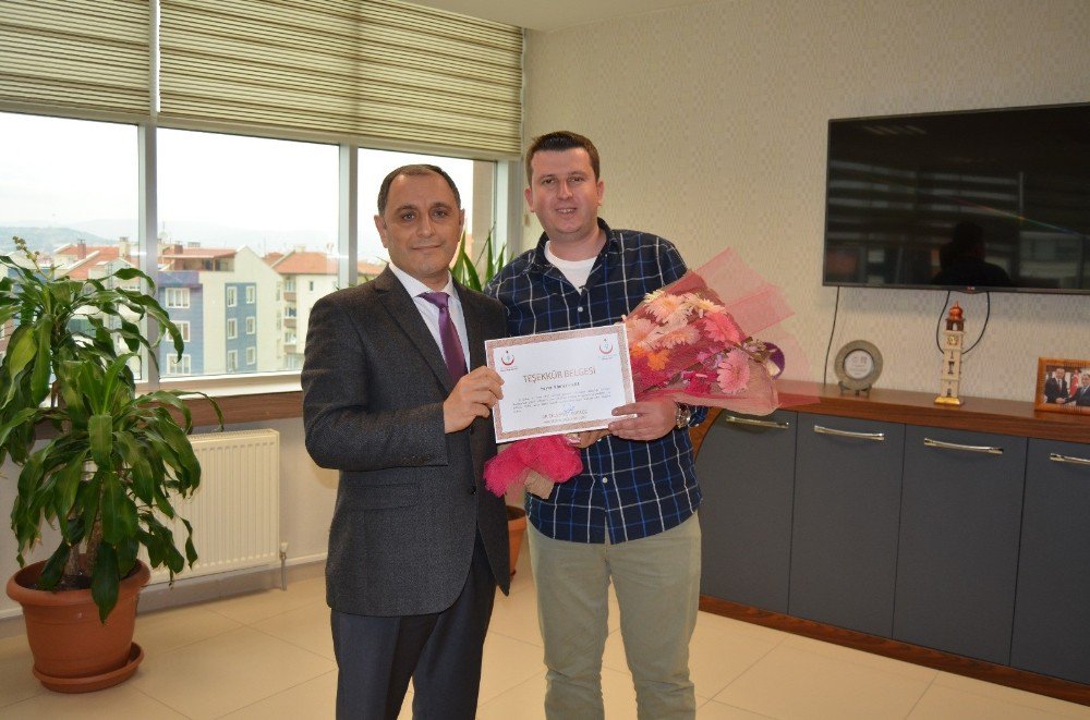 Umke Personeline Teşekkür Belgesi