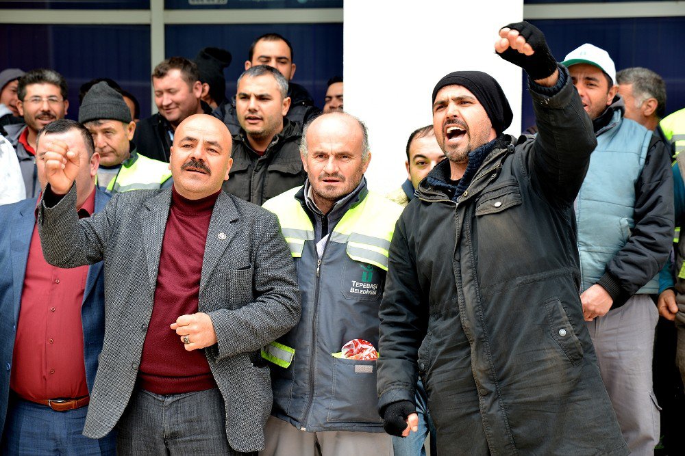 Başkan Ataç’a Emekçilerden Destek