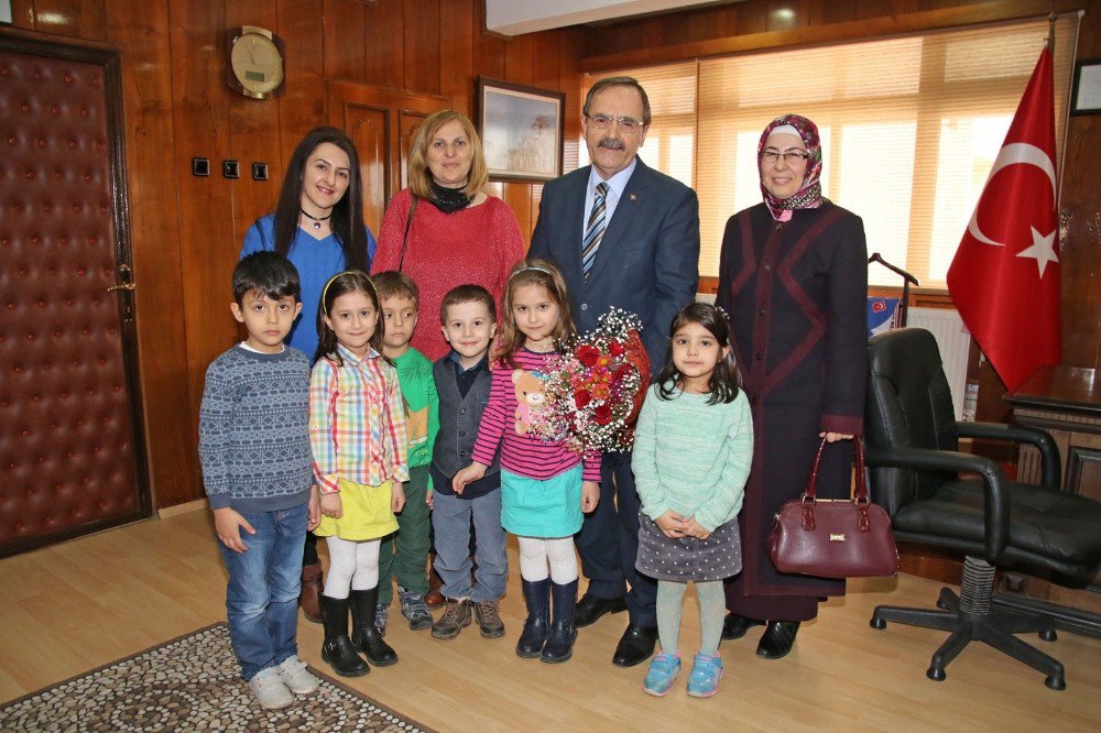 Başkan Şahin Öğrencilere Bafra’yı Anlattı