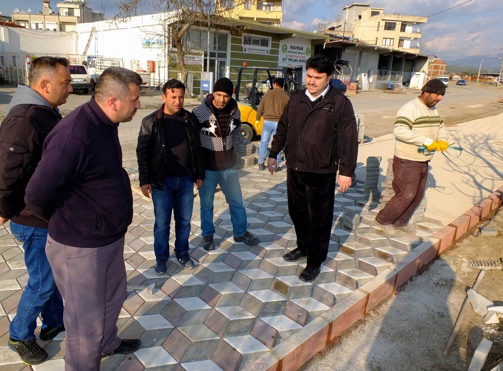 Havran’ın Giriş Yolu Yeniden Yapılıyor