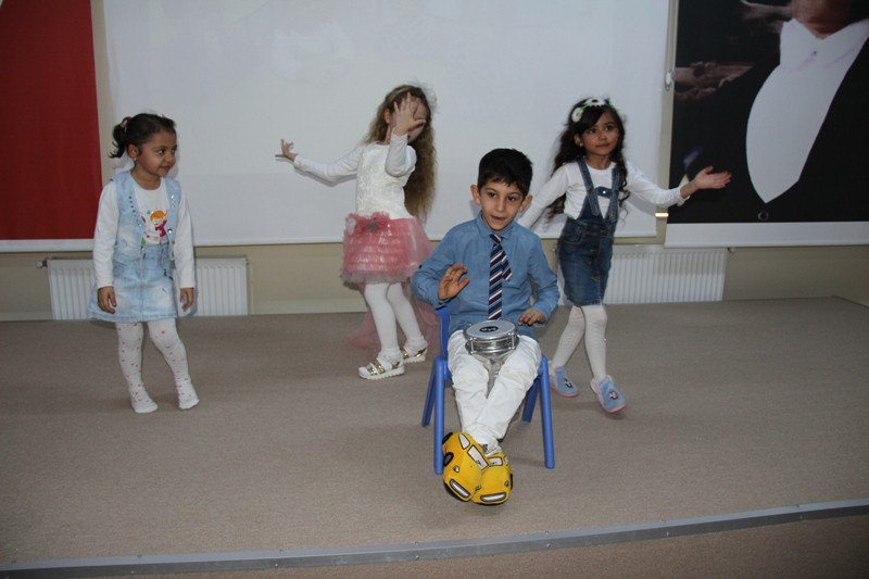 Şadan Doğan Anaokulunda 100’üncü Gün Etkinliği