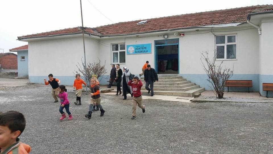 Öğrencilere Sivil Savunma Tatbikatı