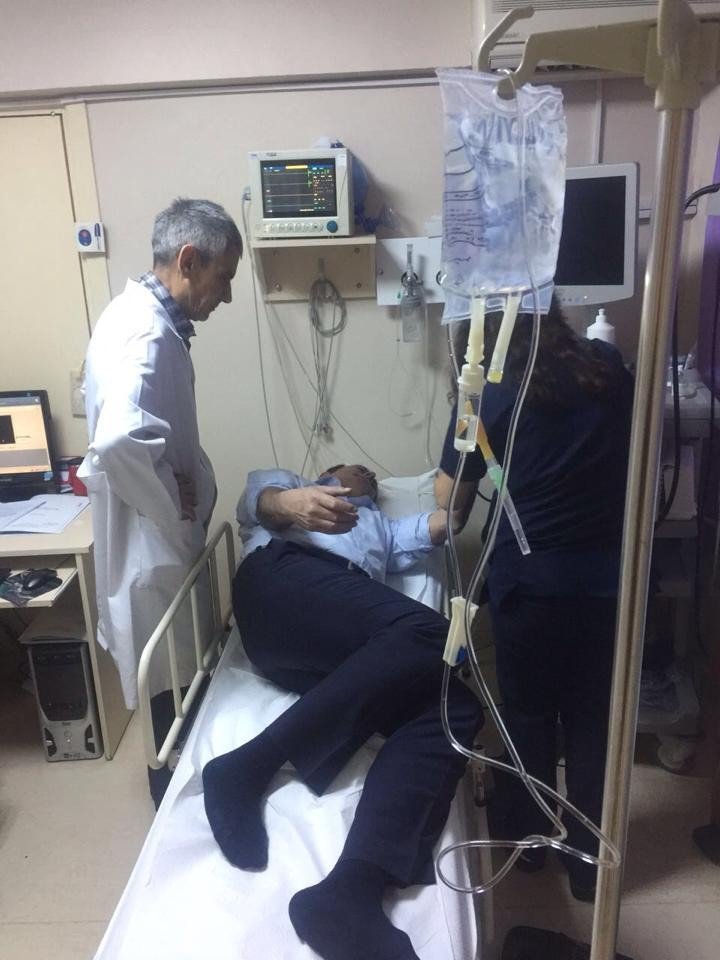 Chp’li Yıldız Hastanelik Oldu