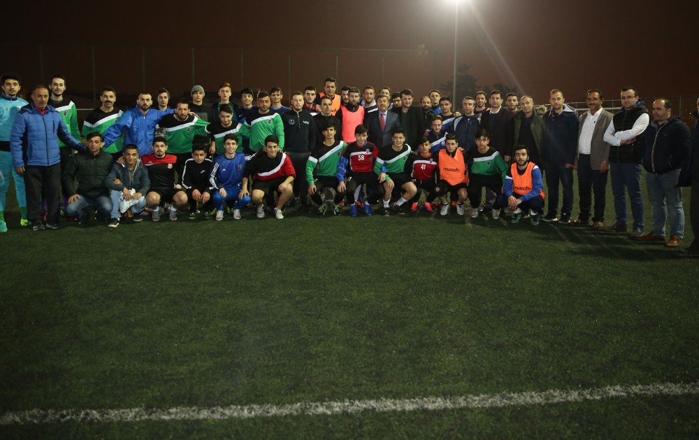 Başkan Karabacak’tan Amatör Spora Yerinde Destek