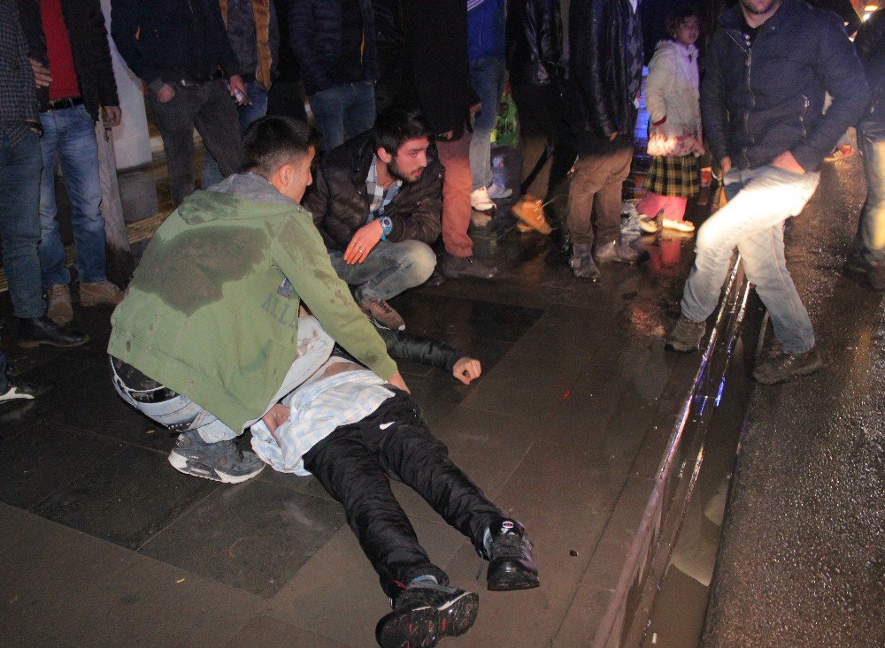 Yan Baktı Kavgası Kanlı Bitti: 1 Yaralı