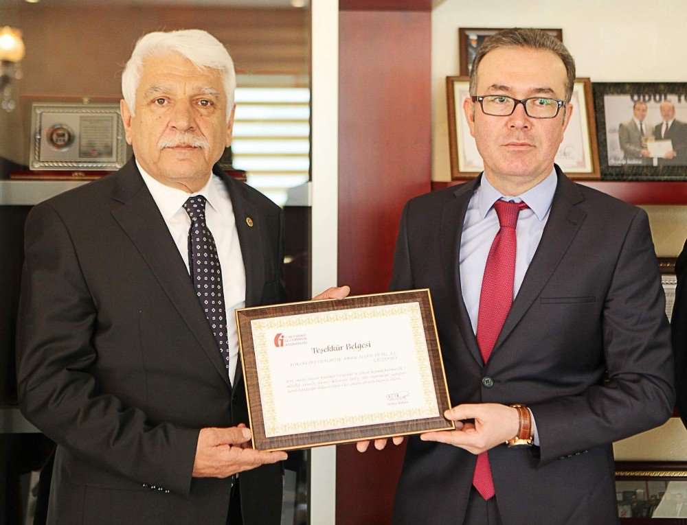 Köksan’a Bakan İmzalı Teşekkür Belgesi