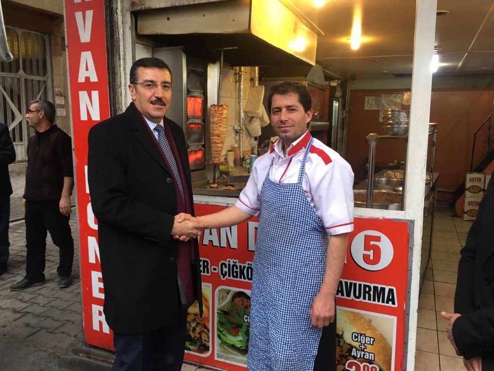 Bakan Tüfenkci’den Esnaf Ziyareti