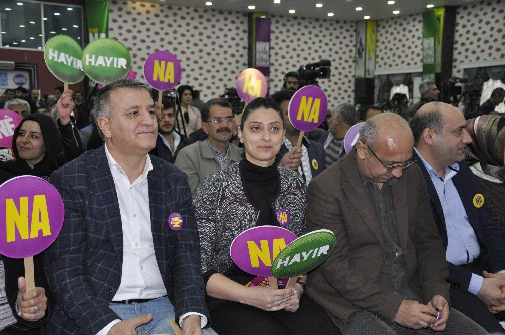 Hdp’den Referandum Kampanyasına Eş Zamanlı Start