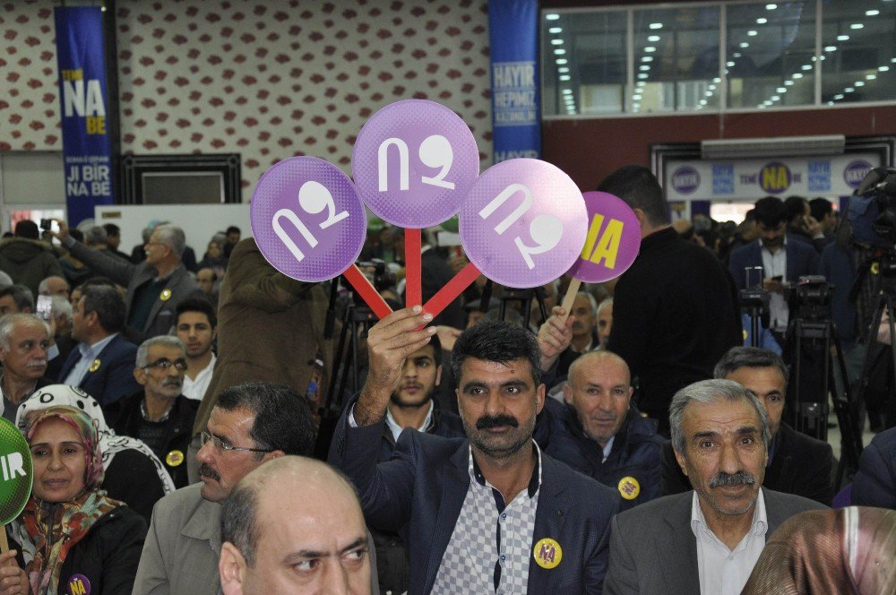 Hdp’den Referandum Kampanyasına Eş Zamanlı Start